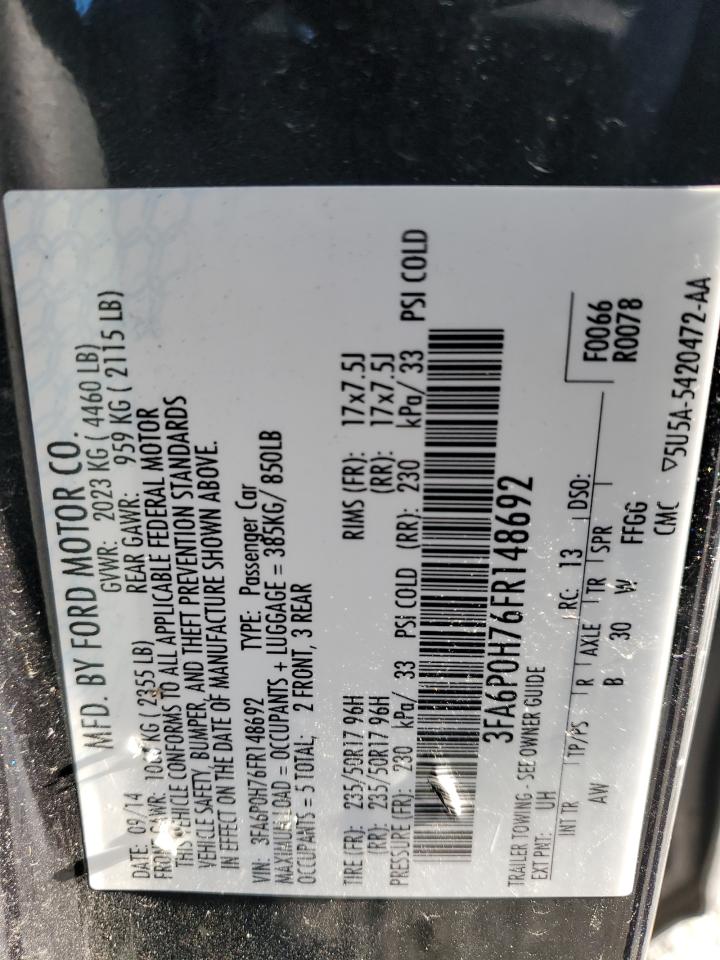 2015 Ford Fusion - Image 12