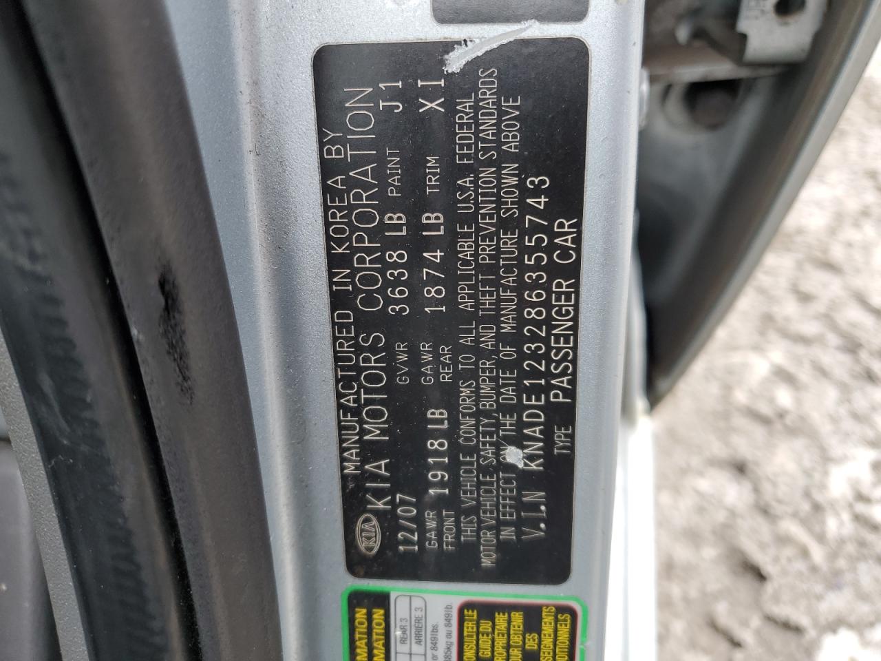 2008 Kia Rio - Image 12