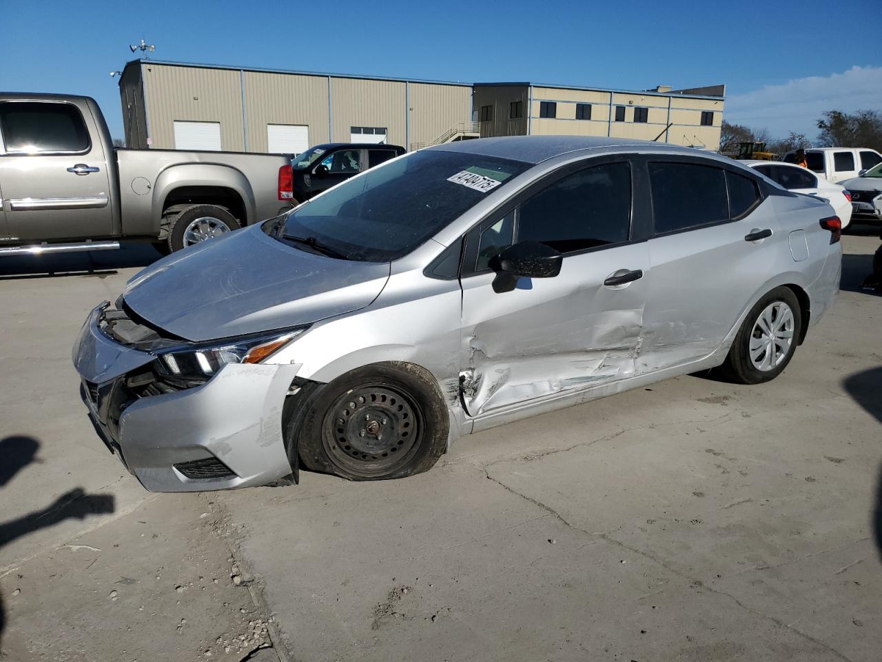 2020 Nissan Versa S იყიდება Wilmer-ში, TX - Front End