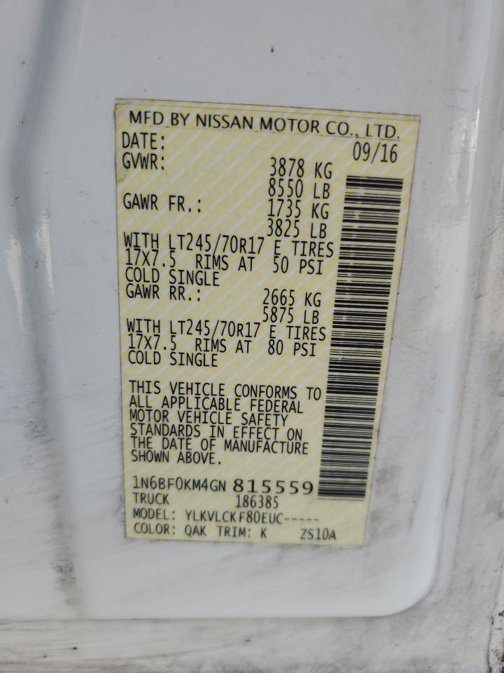 2016 Nissan NV - Image 14
