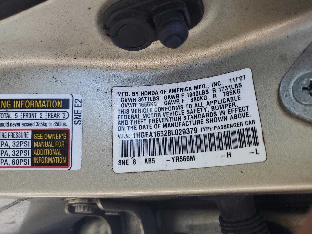 2008 Honda Civic - Image 14