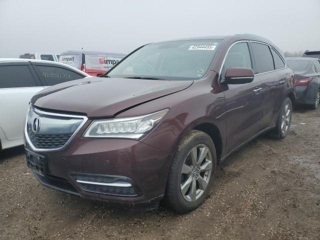 2015 Acura Mdx Advance