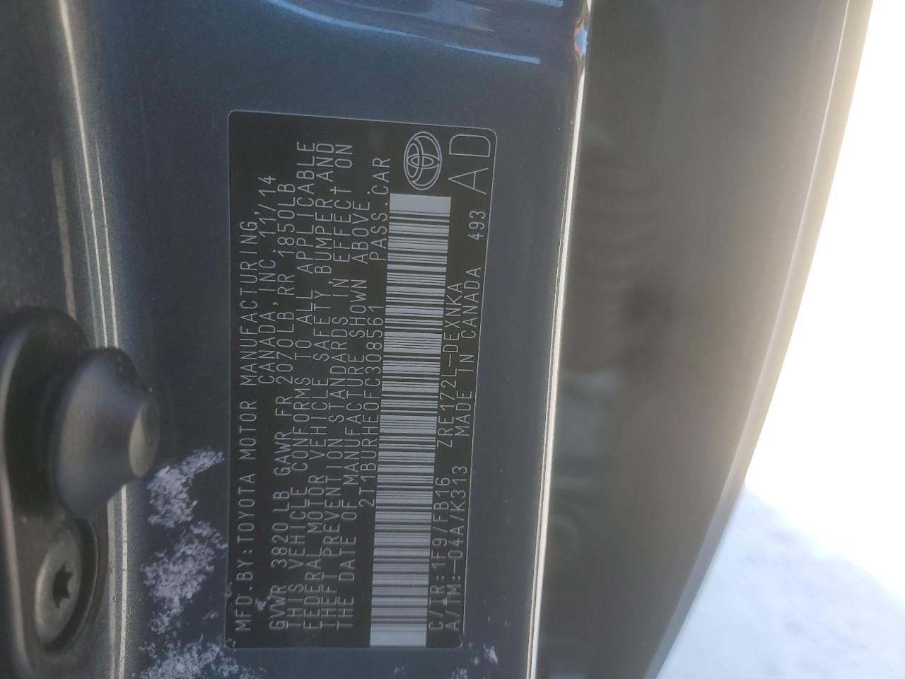 2015 Toyota Corolla - Image 15