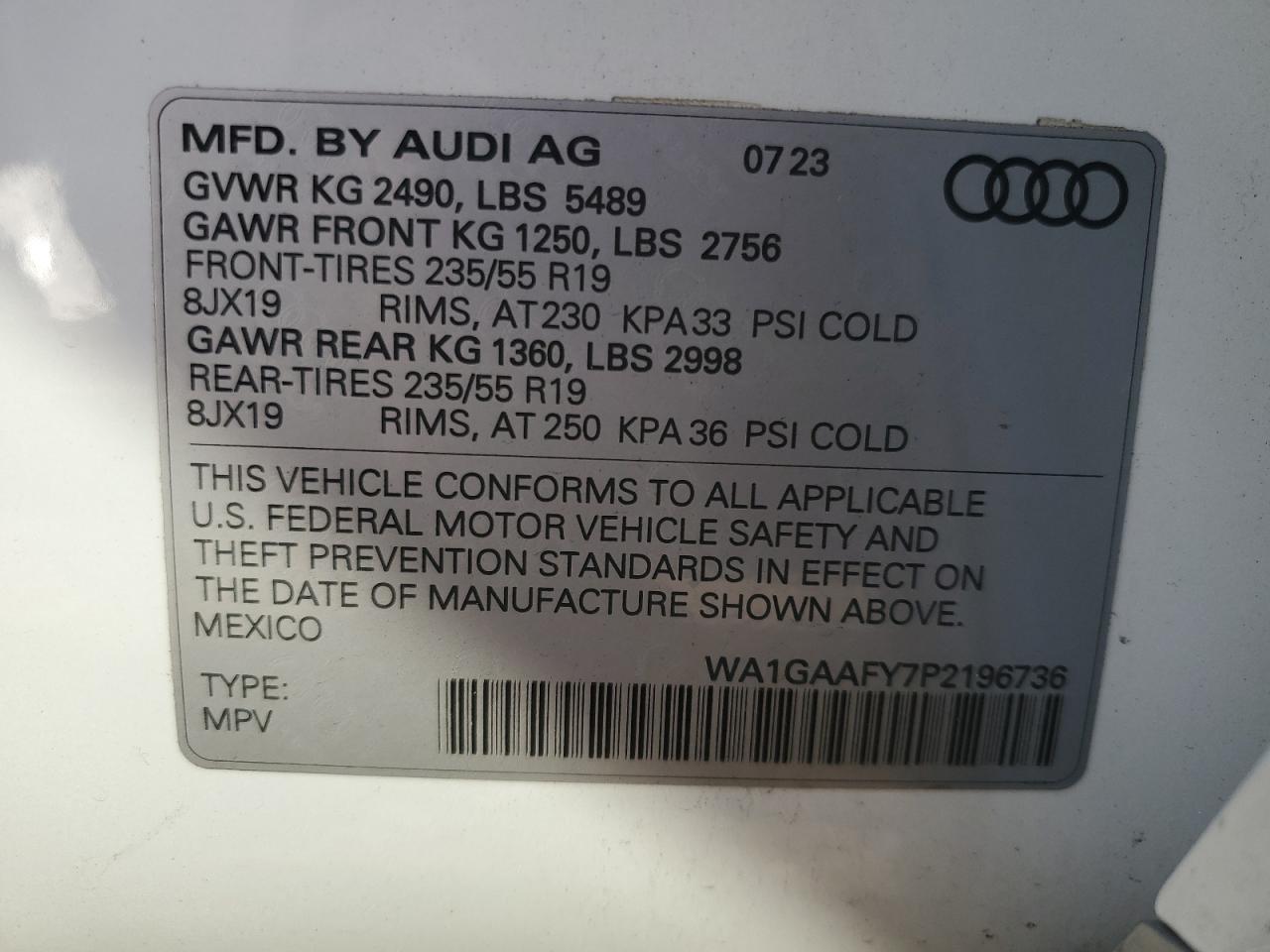 2023 Audi Q5 - Image 14