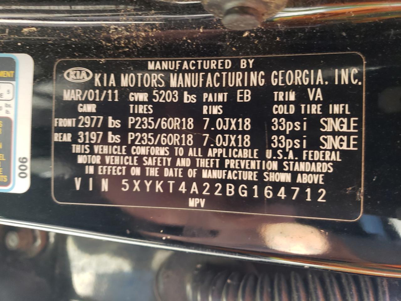 2011 Kia Sorento - Image 13