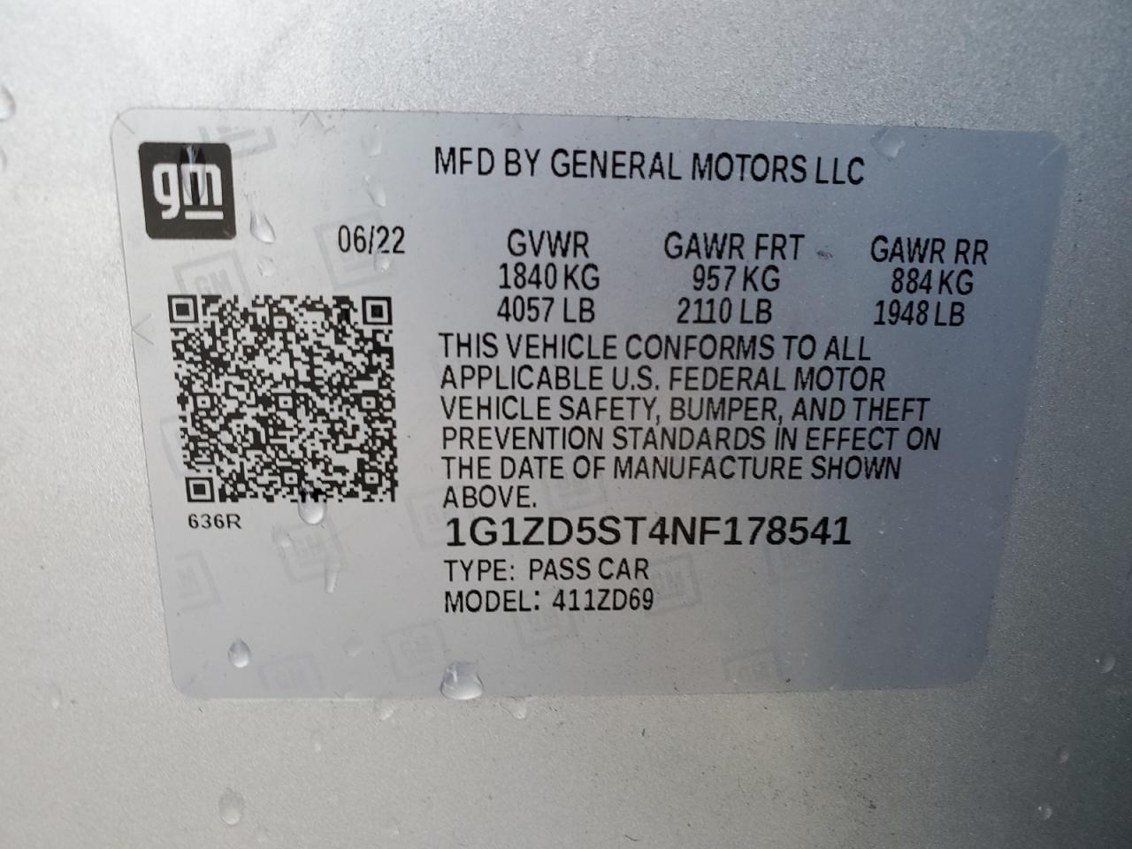 2022 Chevrolet Malibu - Image 12