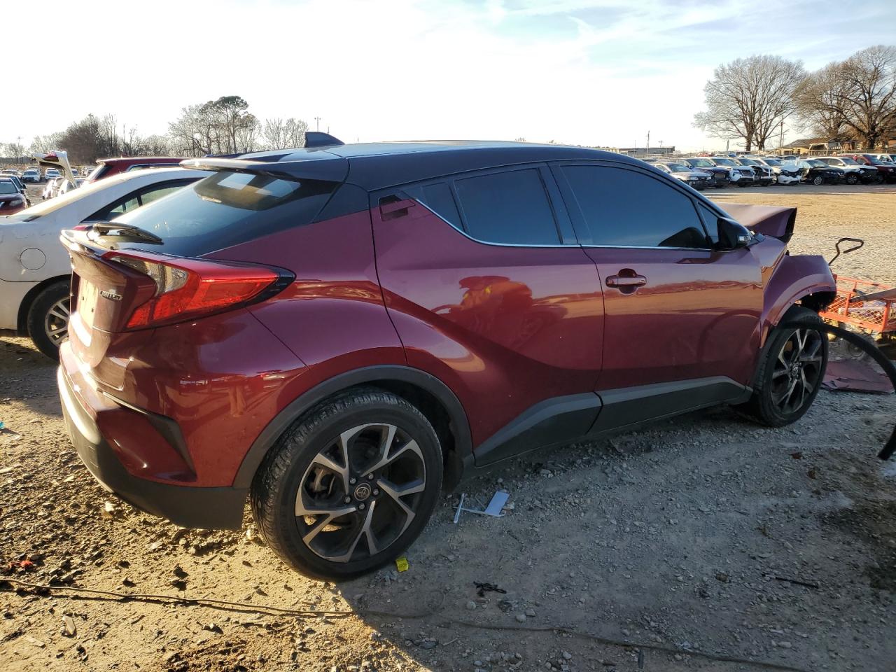 2019 Toyota C-Hr Xle red null gas JTNKHMBXXK1014466 photo #4