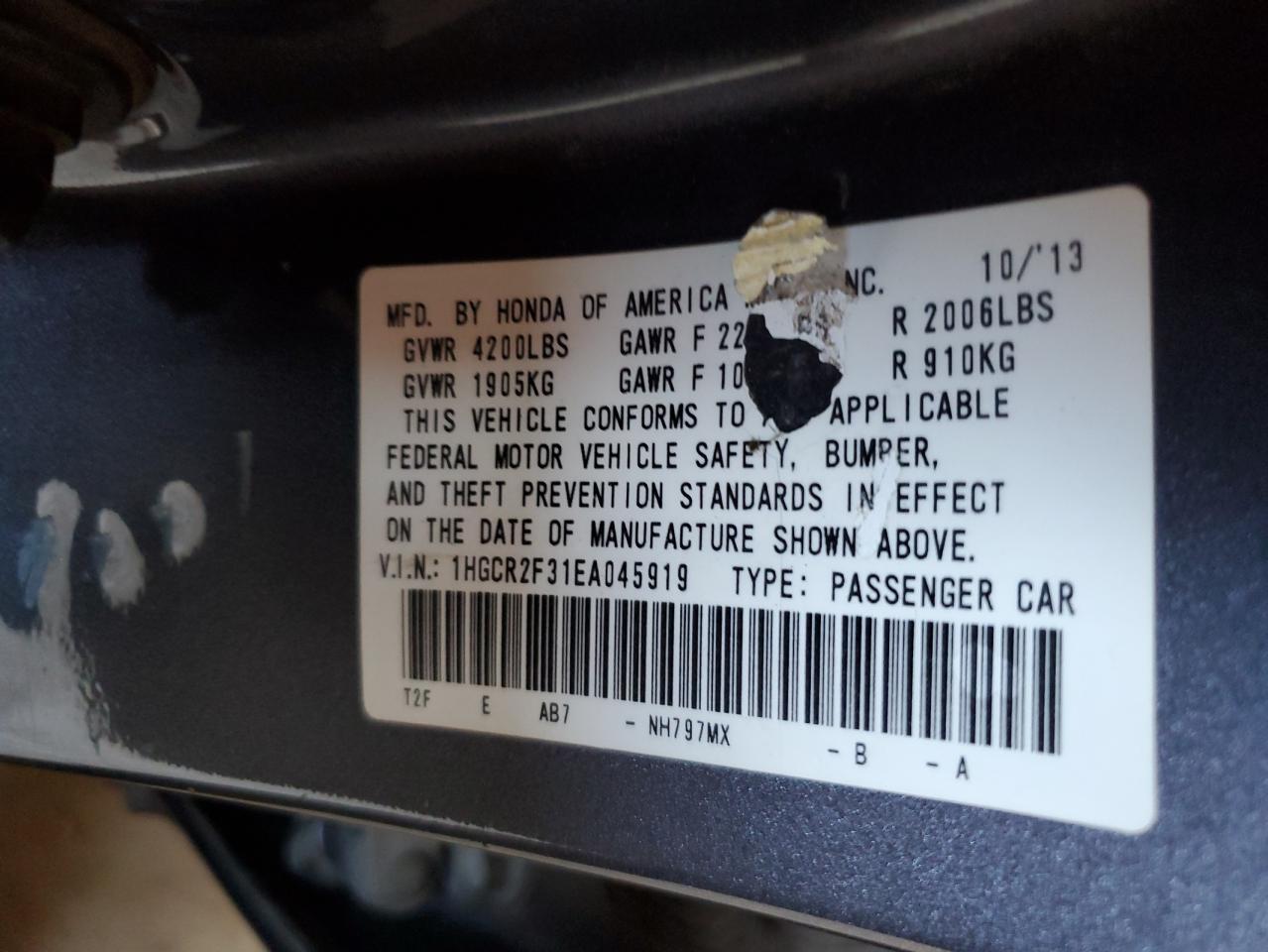 2014 Honda Accord - Image 12