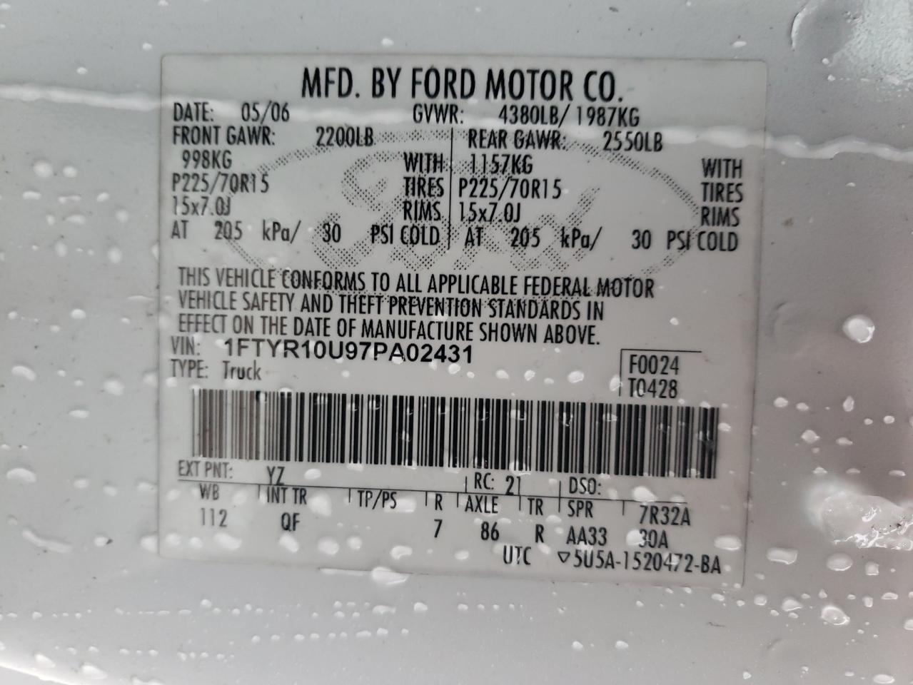 2007 Ford Ranger - Image 14