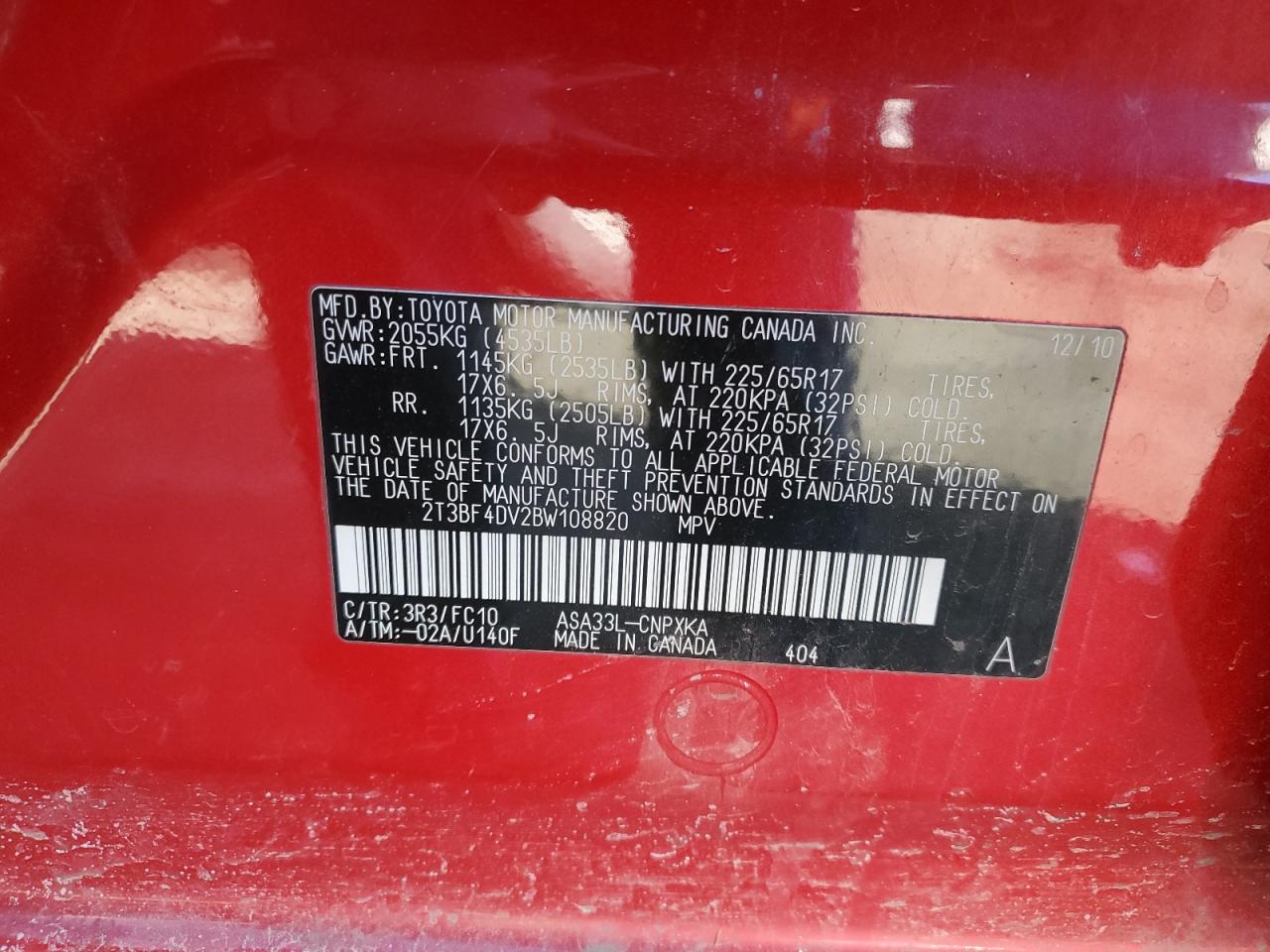 2011 Toyota RAV 4 - Image 13