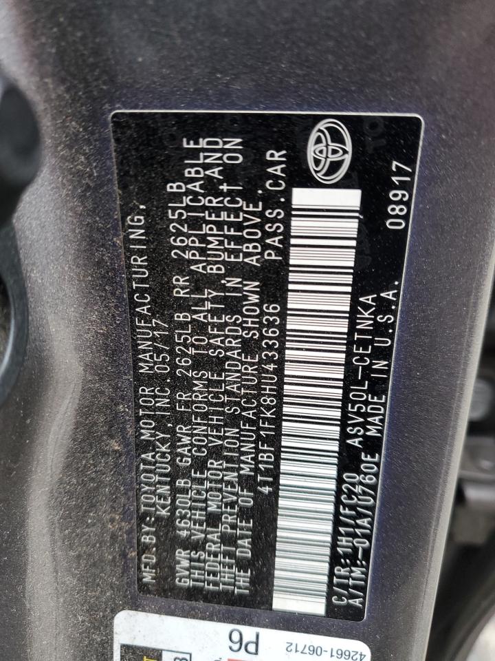 2017 Toyota Camry - Image 12