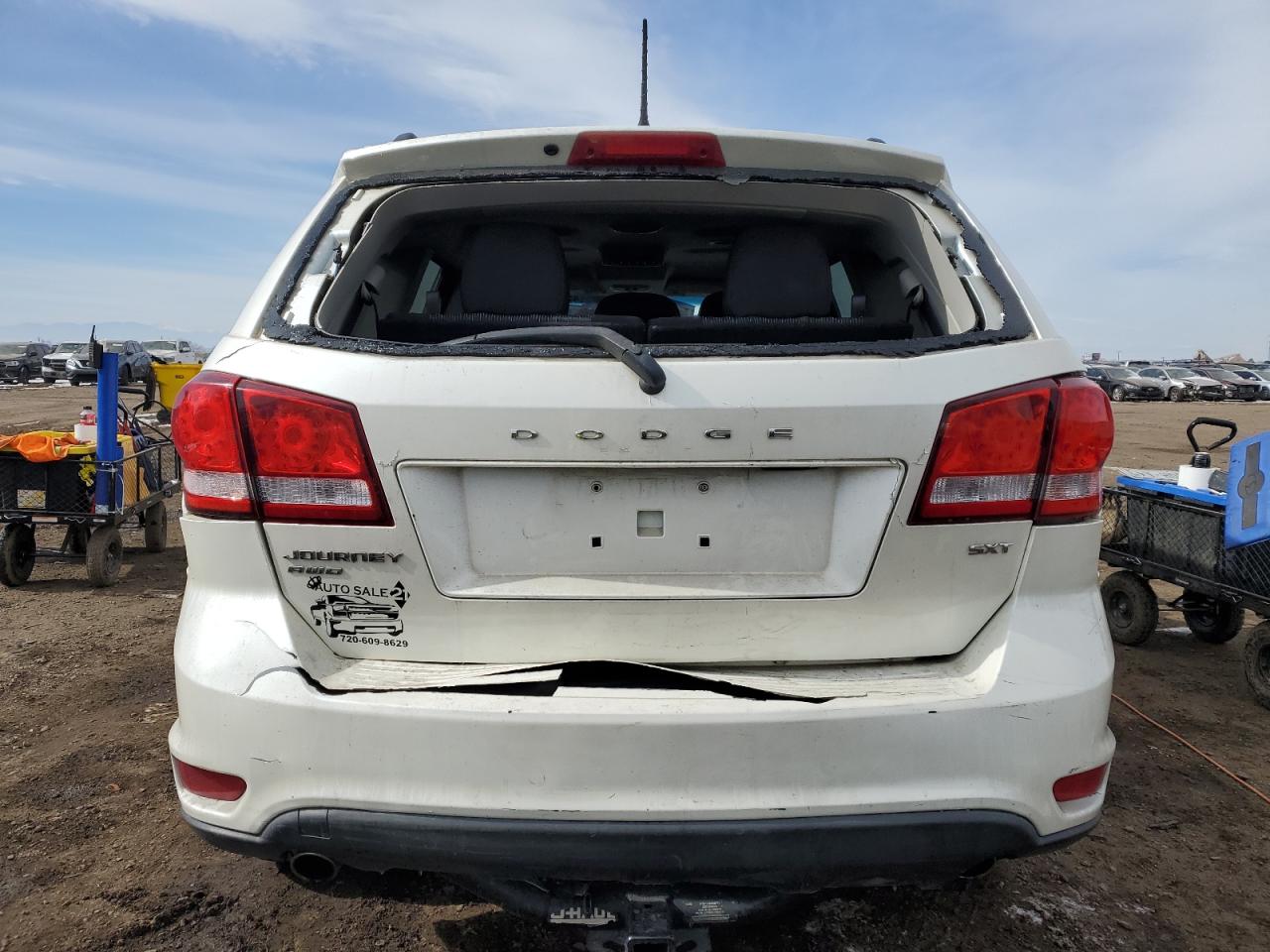 2012 Dodge Journey Sxt VIN: 3C4PDDBG7CT297523 Lot: 45218365