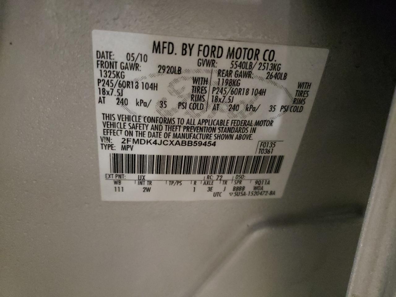 2010 Ford Edge - Image 15