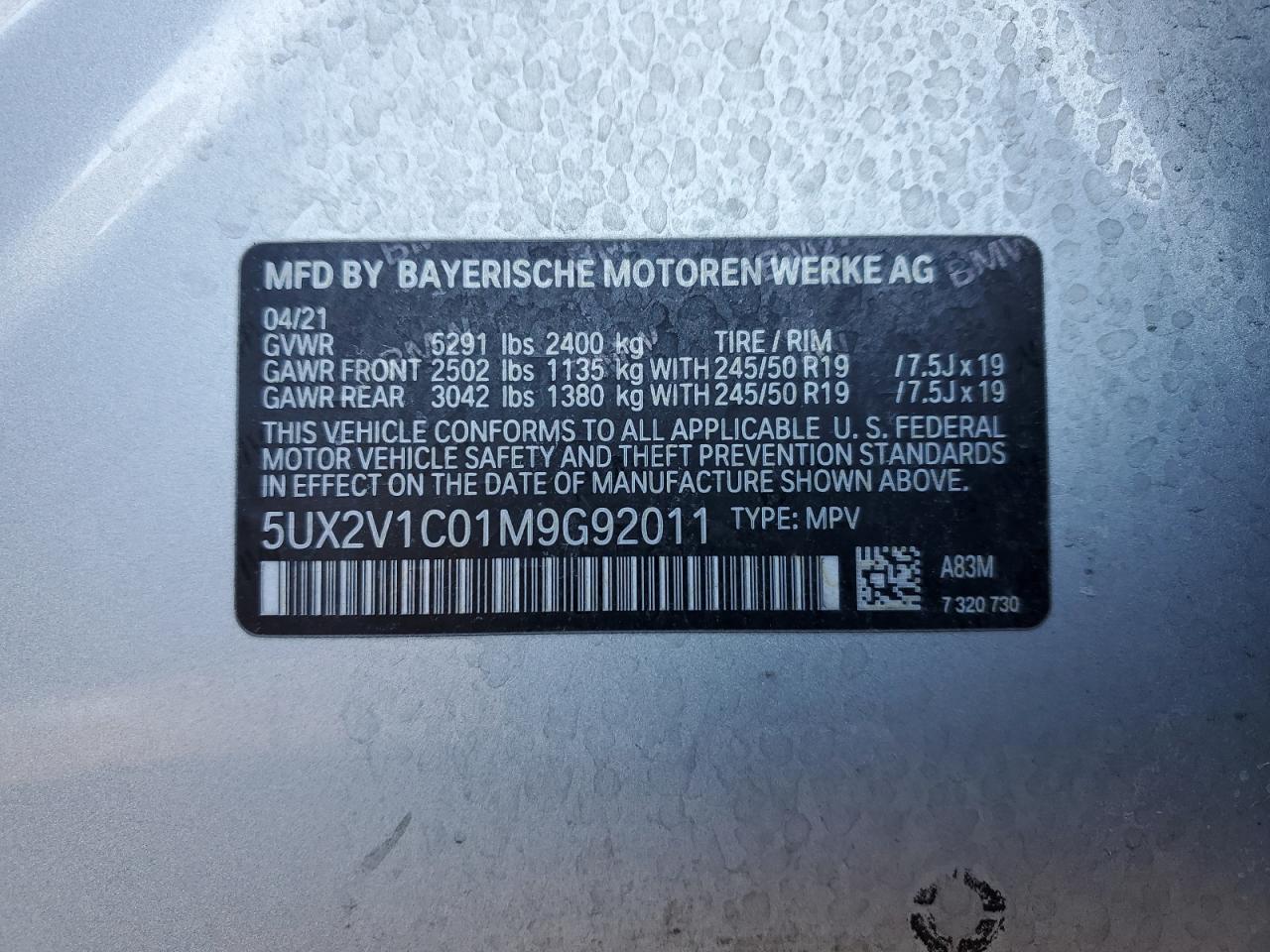 2021 BMW X4 - Image 14