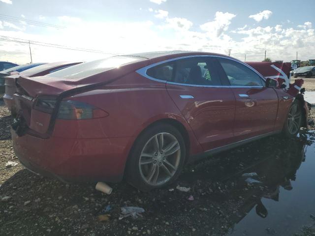  TESLA MODEL S 2013 Red
