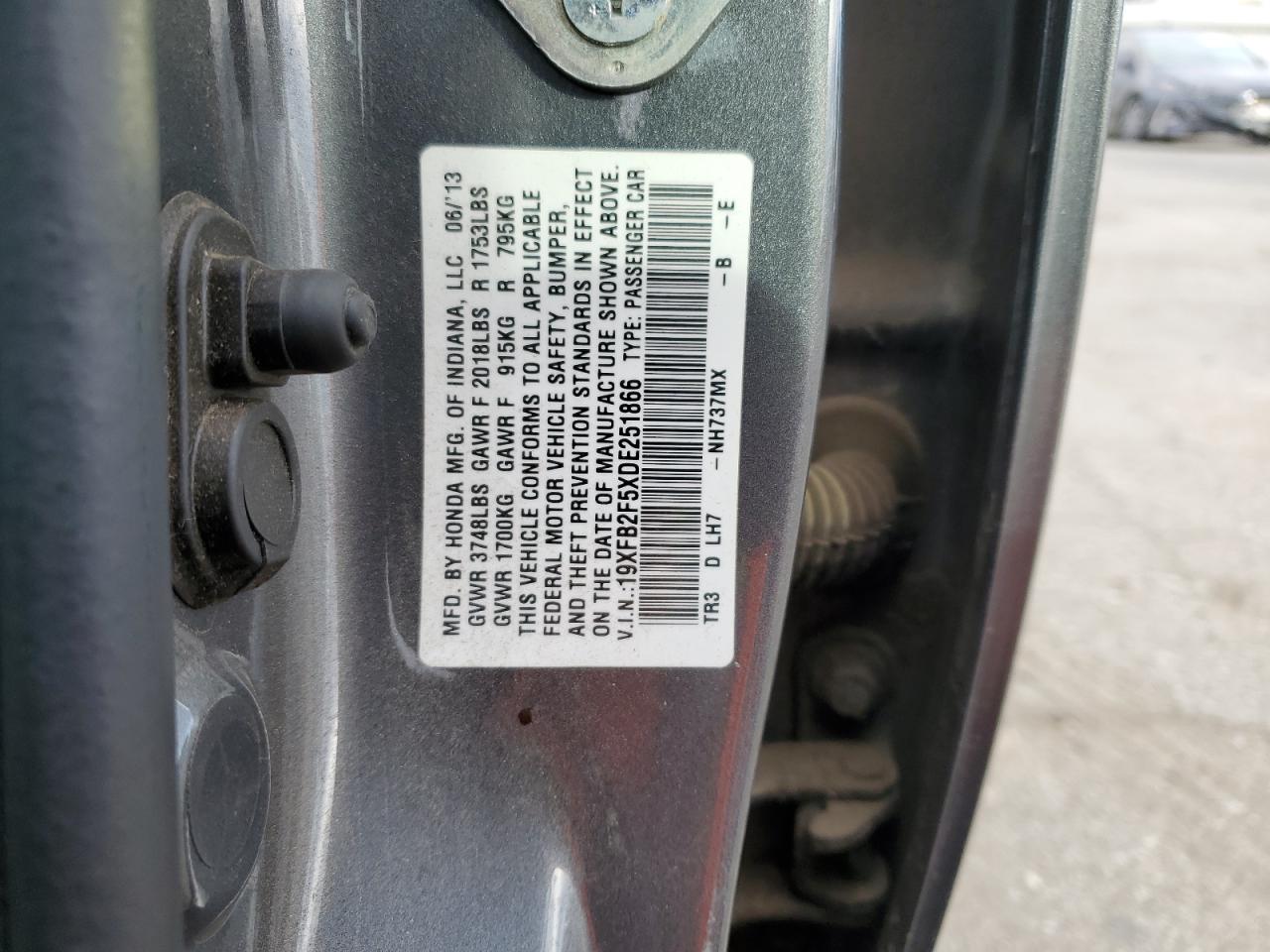 2013 Honda Civic - Image 12