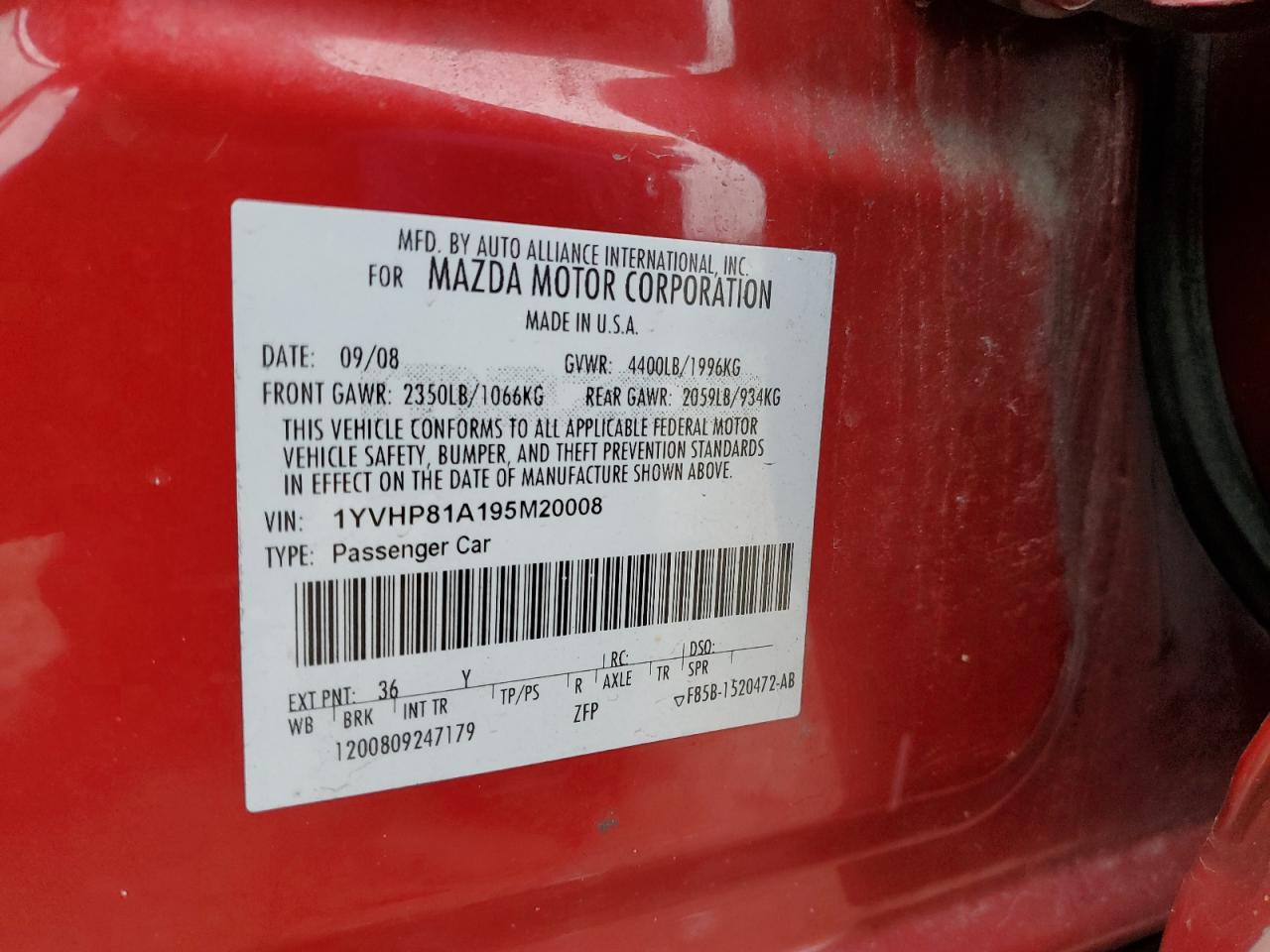 2009 Mazda 6 - Image 14