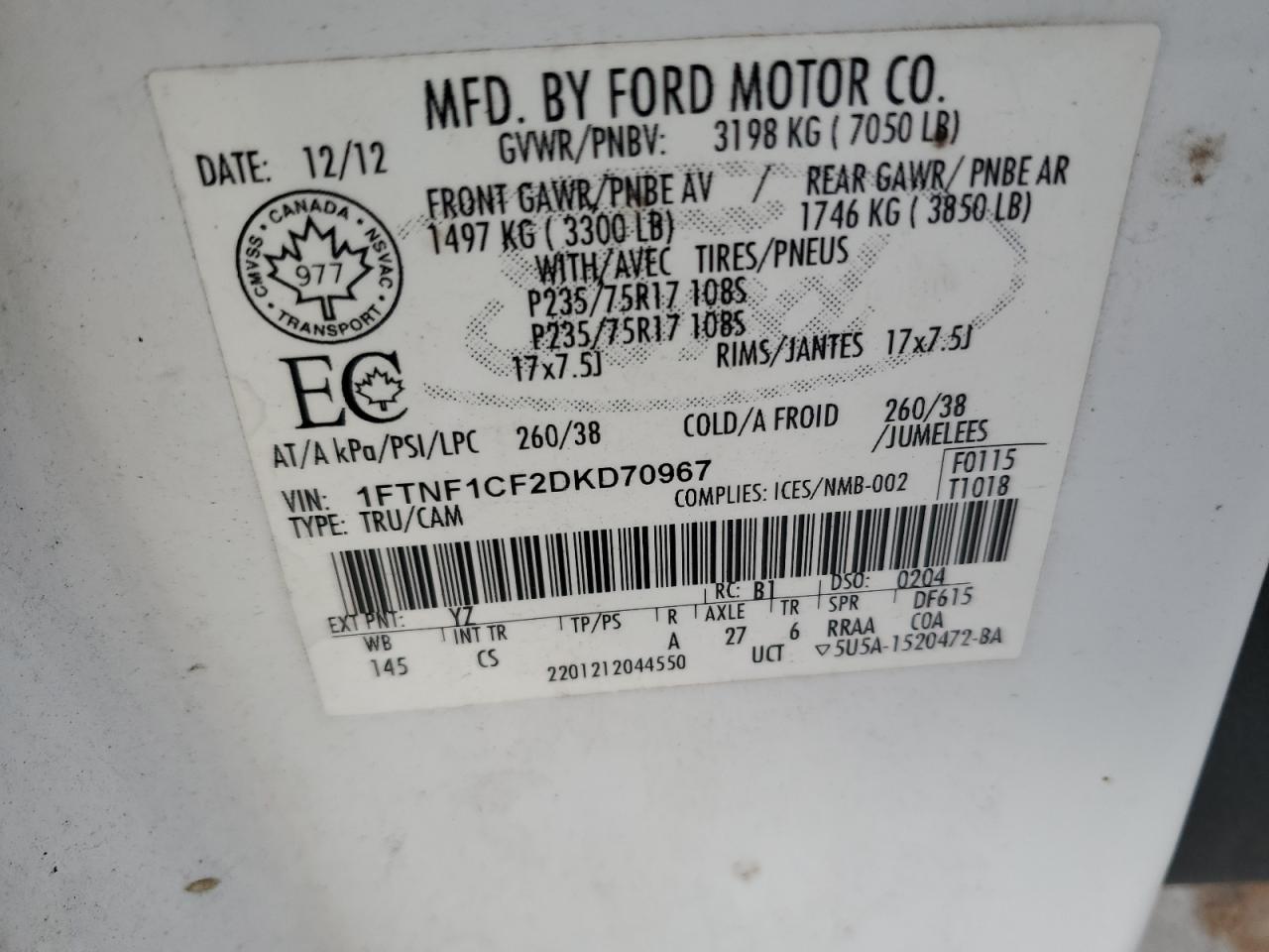 2013 Ford F-150 - Image 12