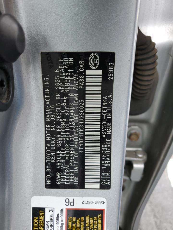 2017 Toyota Camry - Image 12