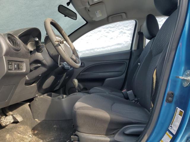 Hatchbacks MITSUBISHI MIRAGE 2015 Blue