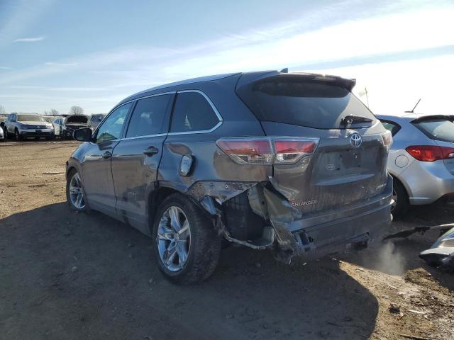  TOYOTA HIGHLANDER 2014 Silver
