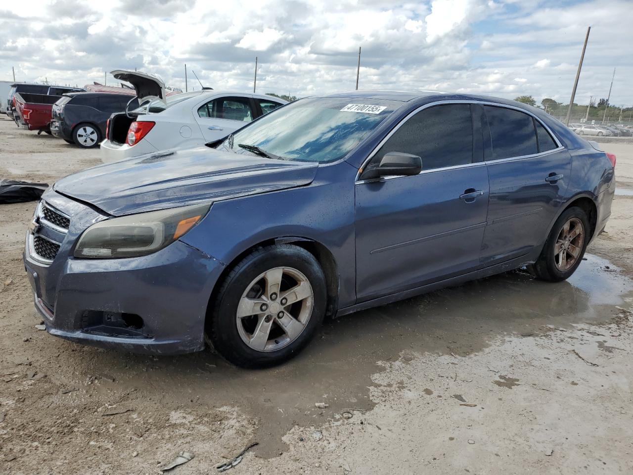 2013 Chevrolet Malibu Ls продається в West Palm Beach, FL - Front End