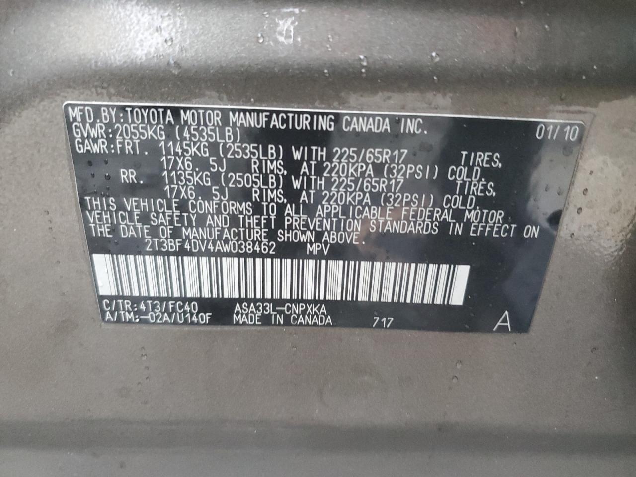 2010 Toyota RAV 4 - Image 16