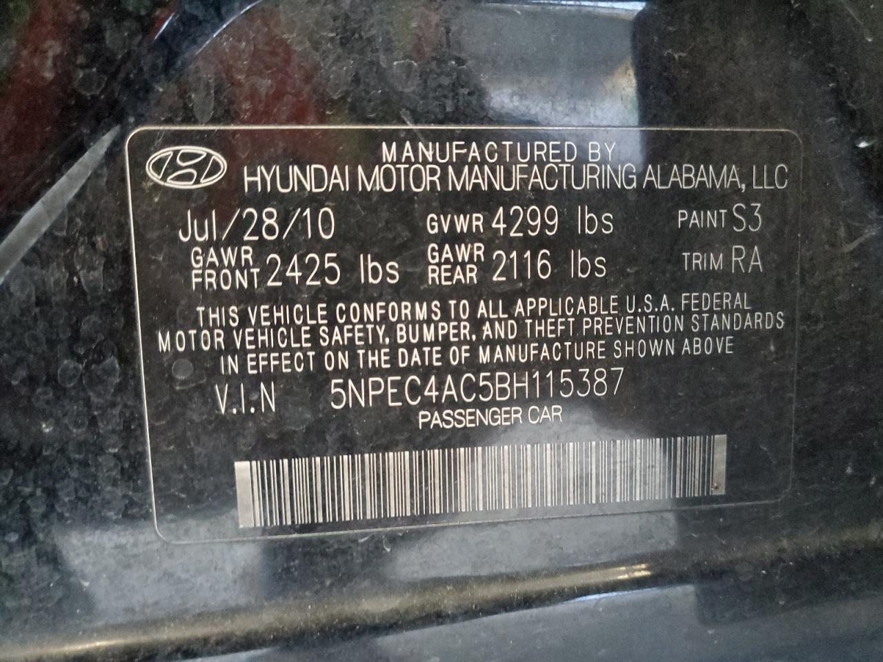 2011 Hyundai Sonata - Image 12