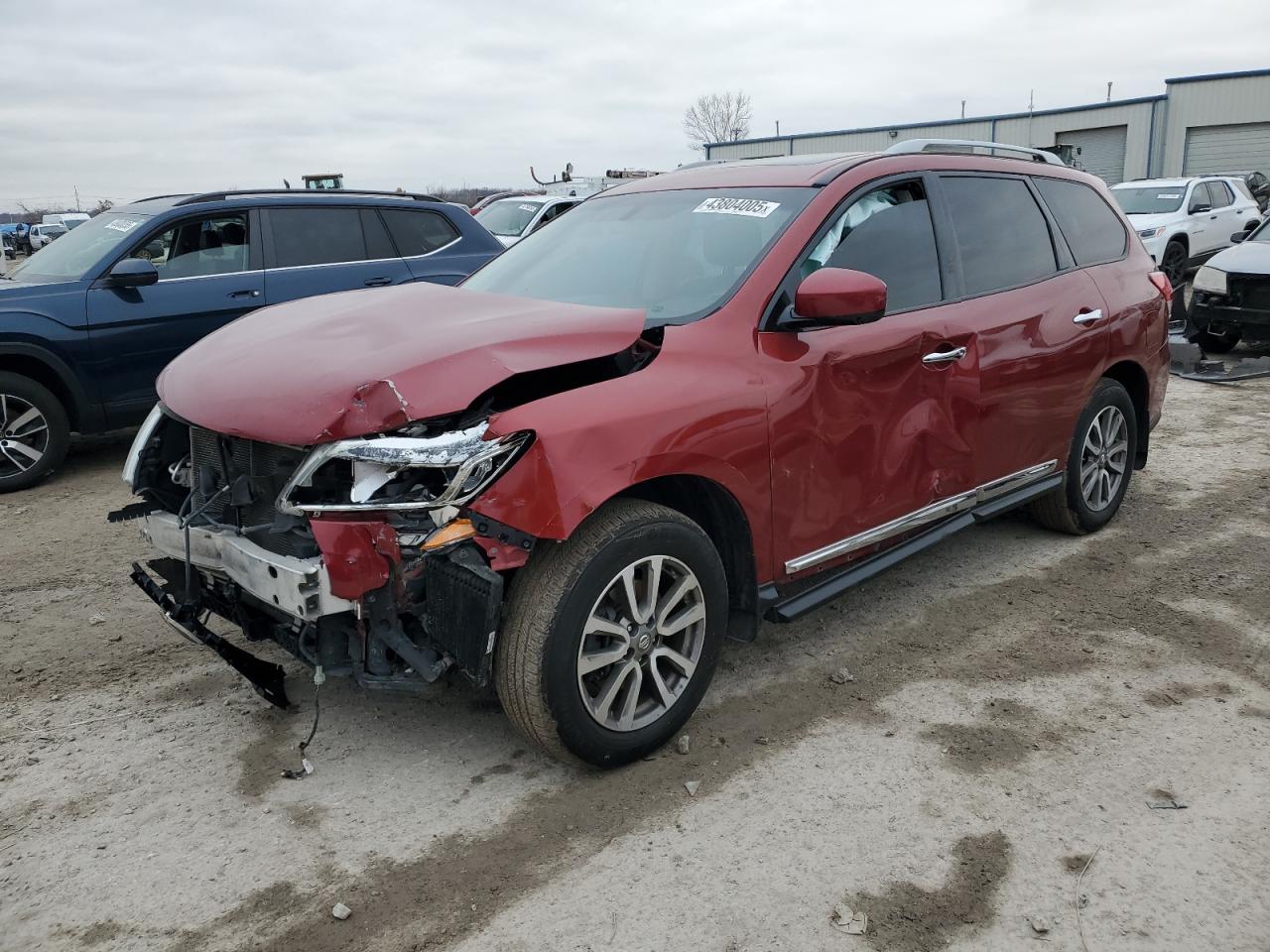 2015 Nissan Pathfinder S للبيع في Kansas City، KS - All Over