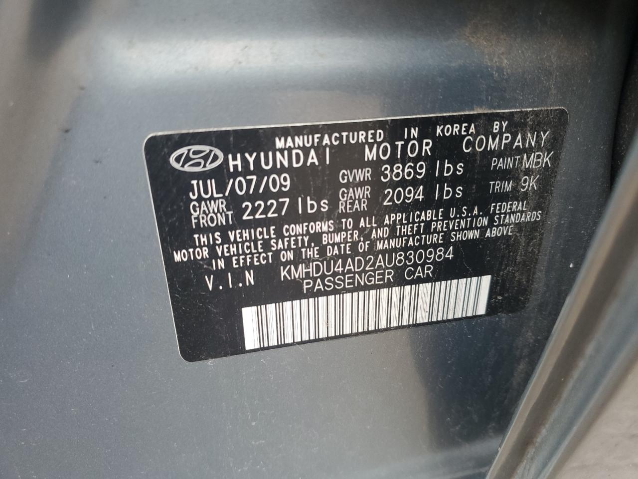 2010 Hyundai Elantra - Image 14