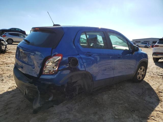  CHEVROLET TRAX 2015 Blue