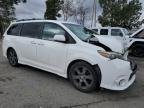 2016 Toyota Sienna Se იყიდება Rancho Cucamonga-ში, CA - Front End