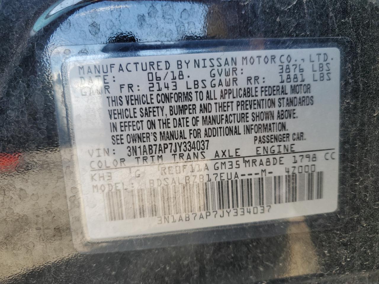 2018 Nissan Sentra - Image 12