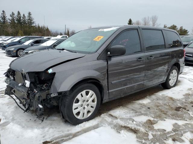 2017 DODGE GRAND CARAVAN SE for sale at Copart ON - TORONTO