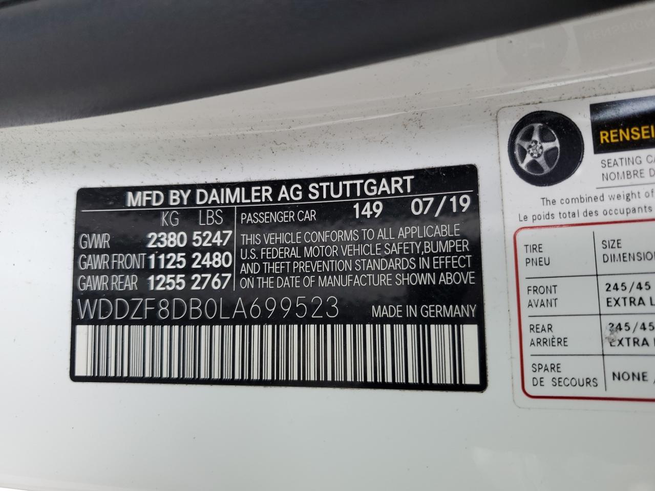 2020 Mercedes-Benz E-klasse - Image 12