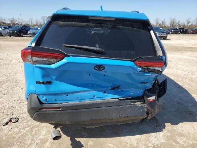  TOYOTA RAV4 2021 Синий