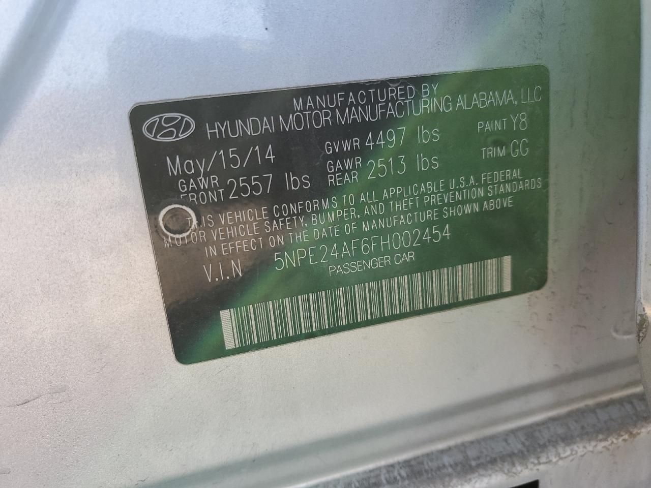 2015 Hyundai Sonata - Image 15