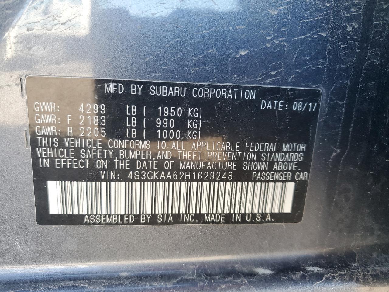 2017 Subaru Impreza - Image 12