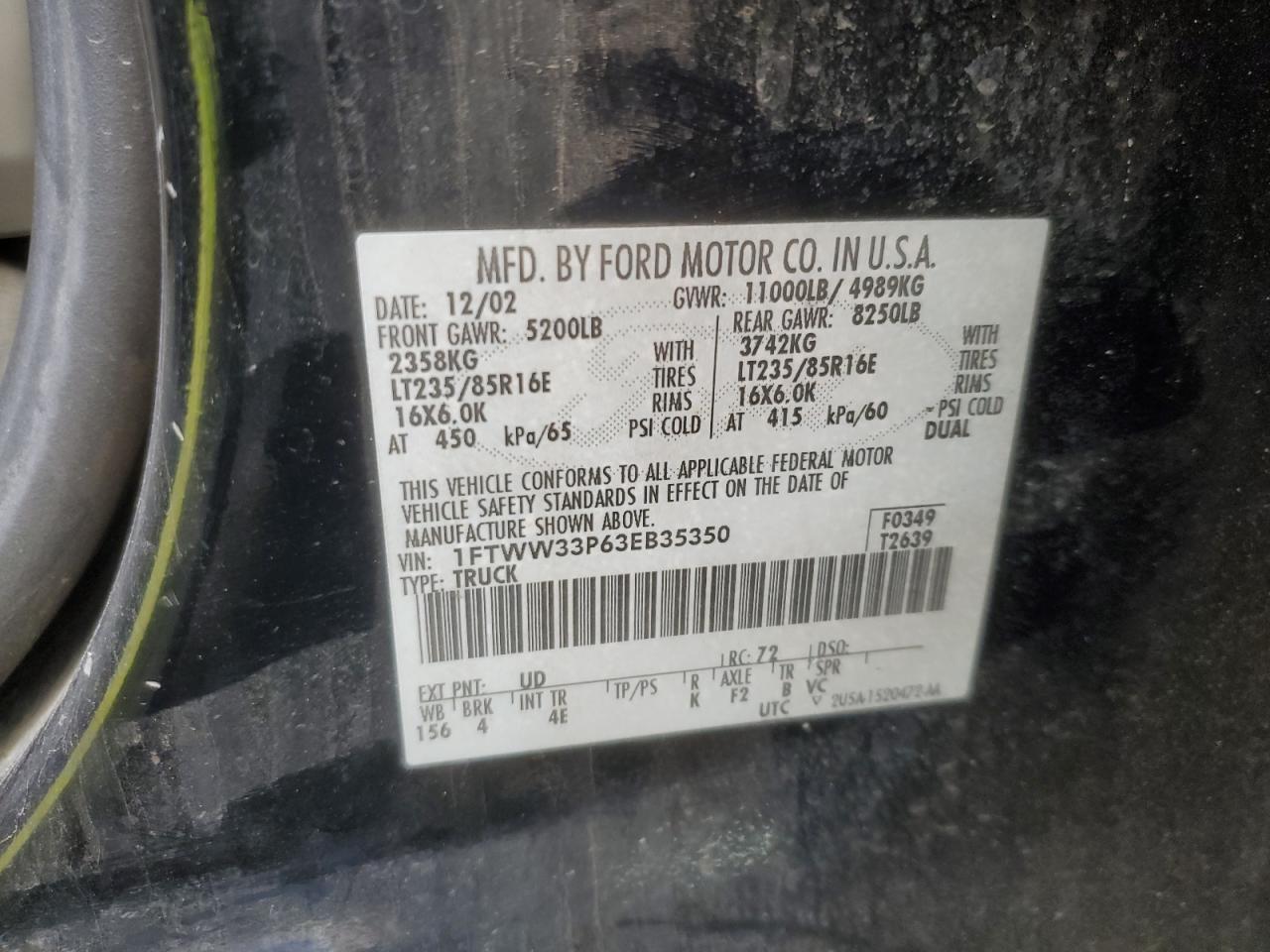 2003 Ford F350 - Image 13