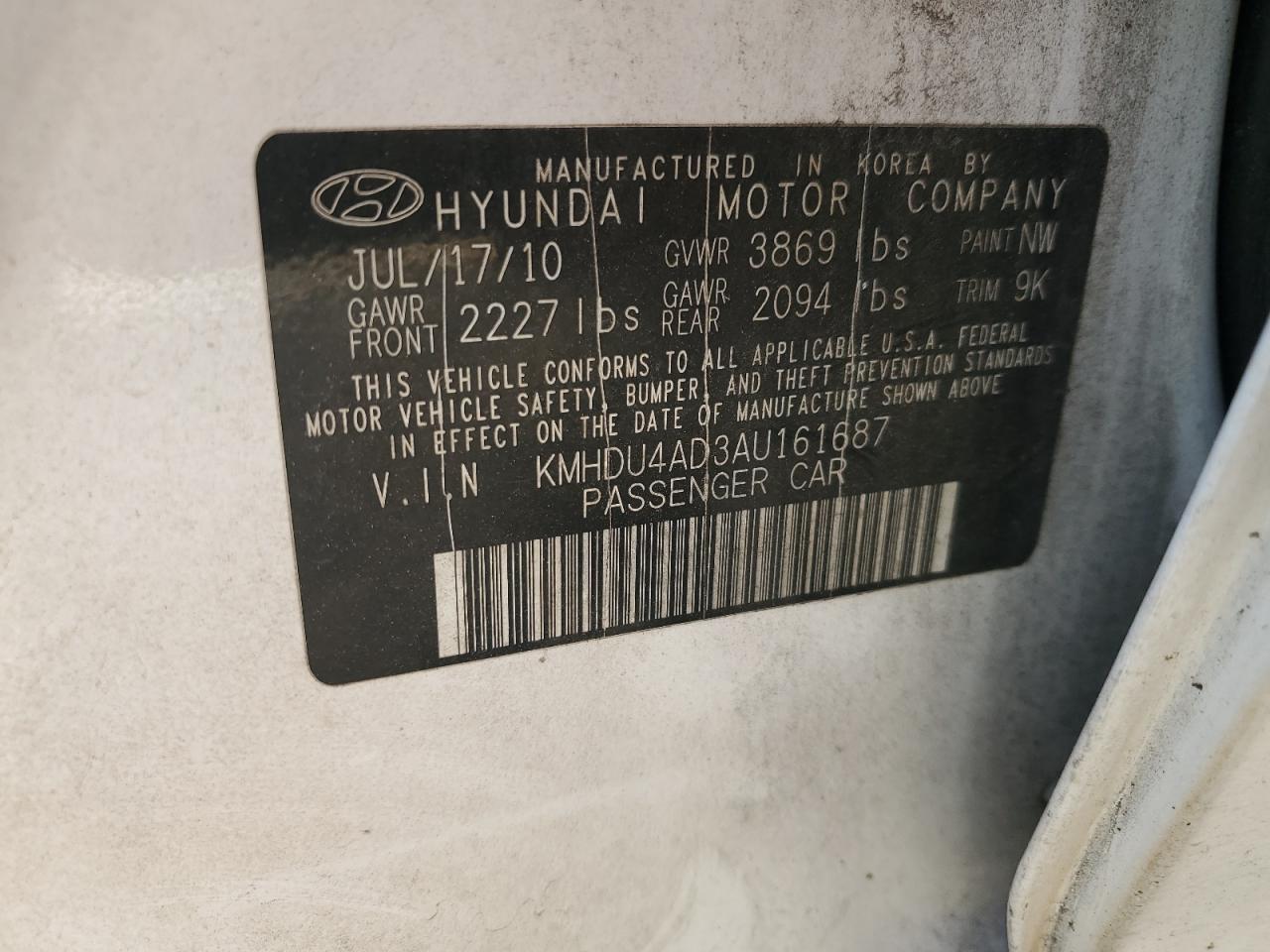 2010 Hyundai Elantra - Image 12