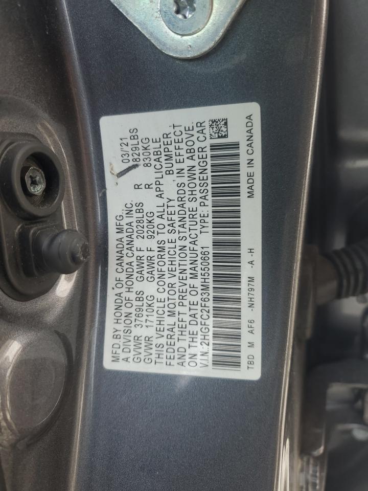2021 Honda Civic - Image 12