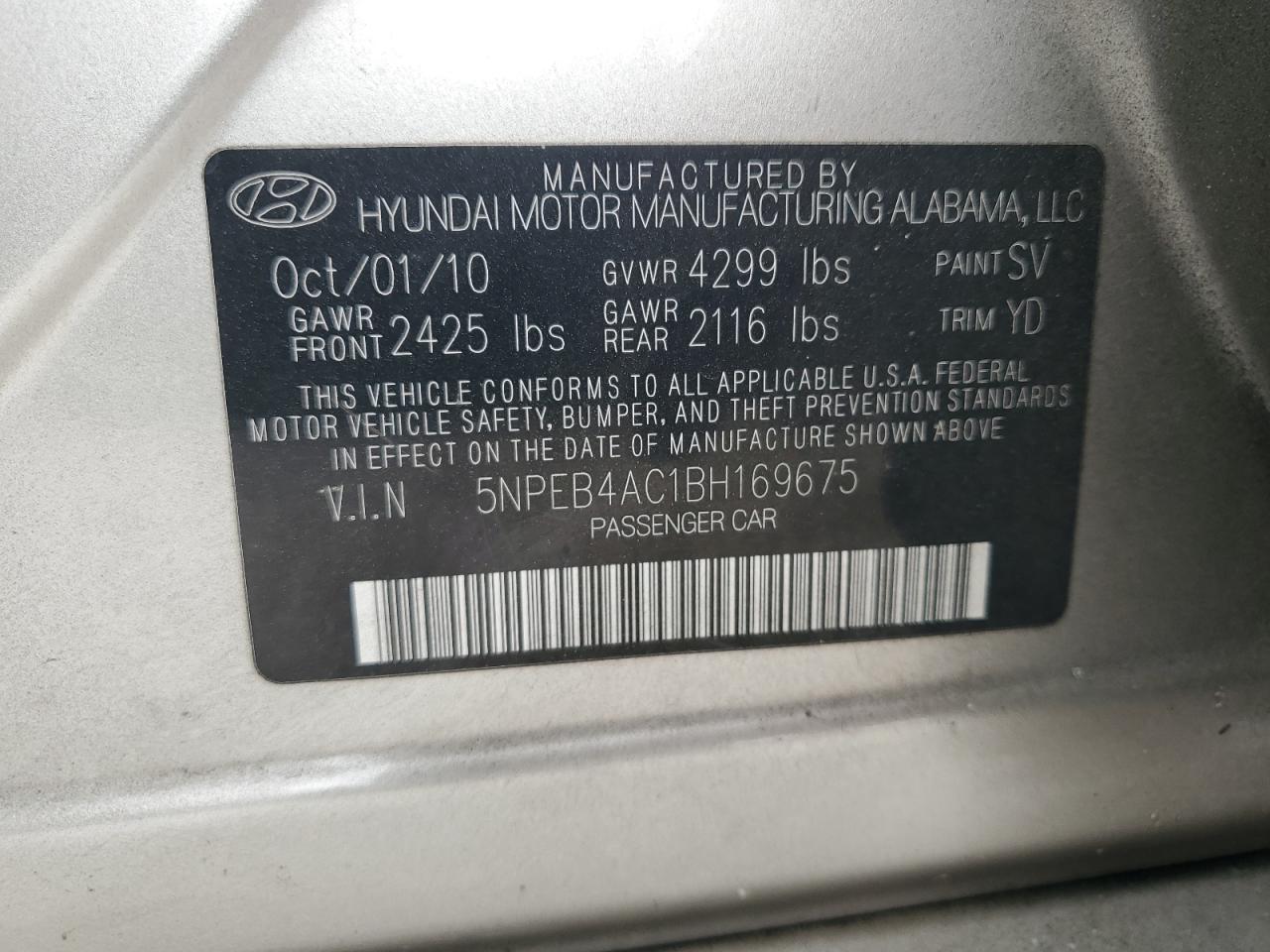 2011 Hyundai Sonata - Image 12