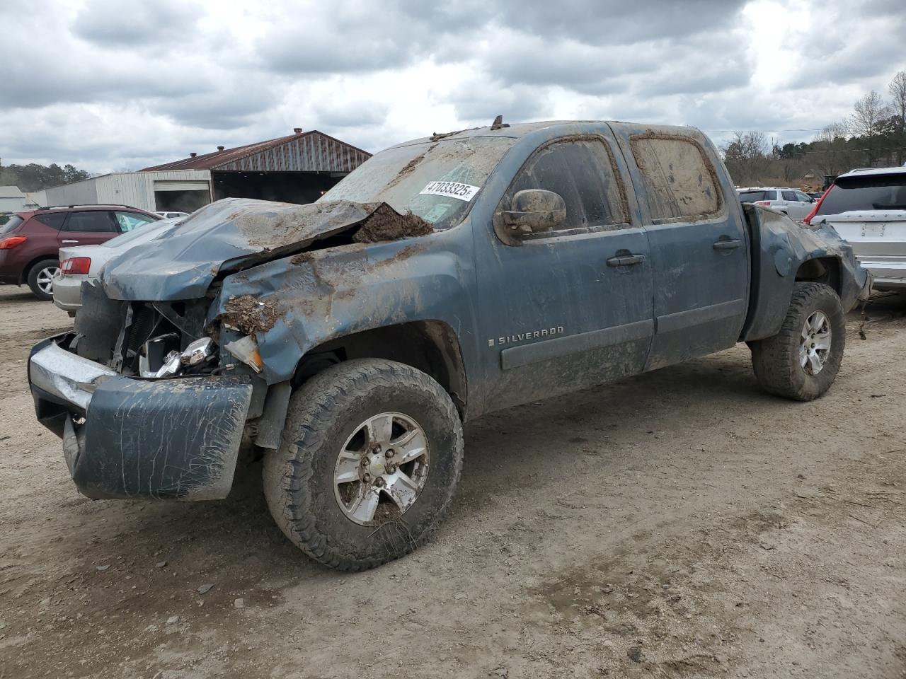 2007 Chevrolet Silverado C1500 Crew Cab იყიდება Greenwell Springs-ში, LA - Front End