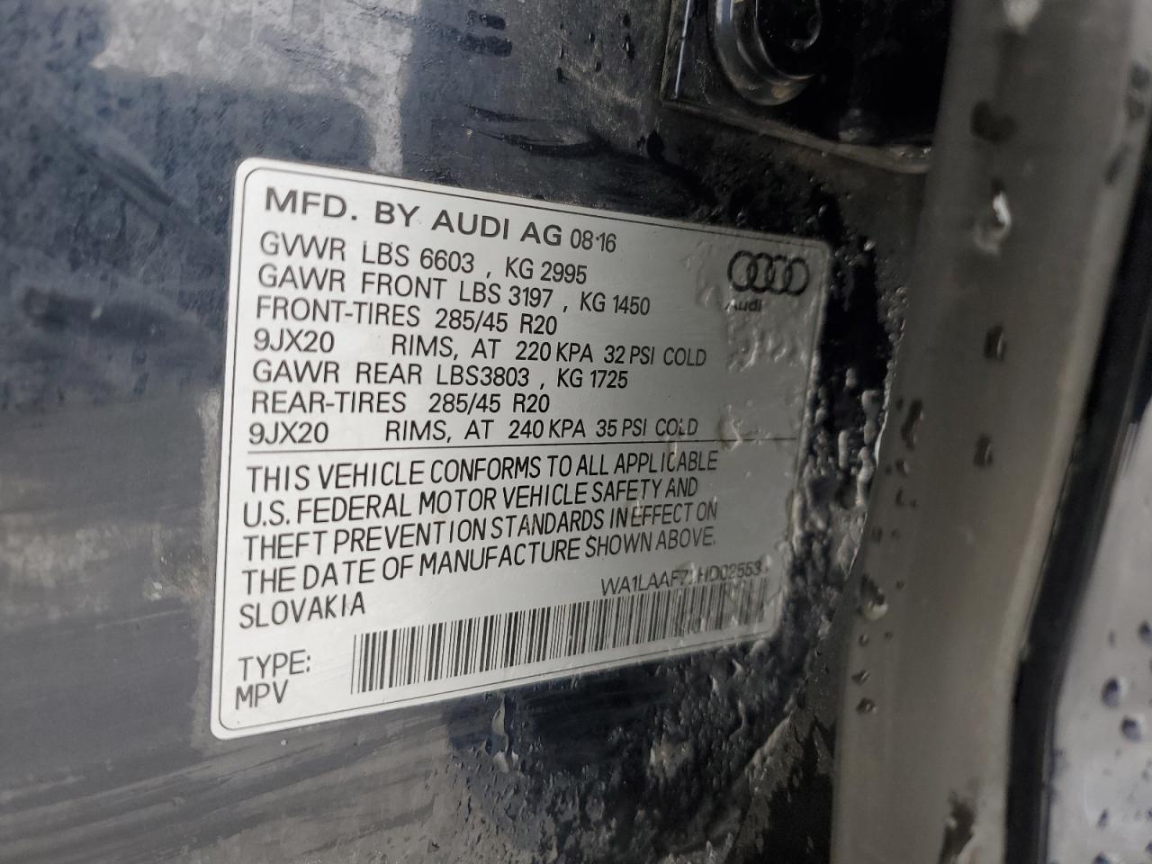 2017 Audi Q7 - Image 14
