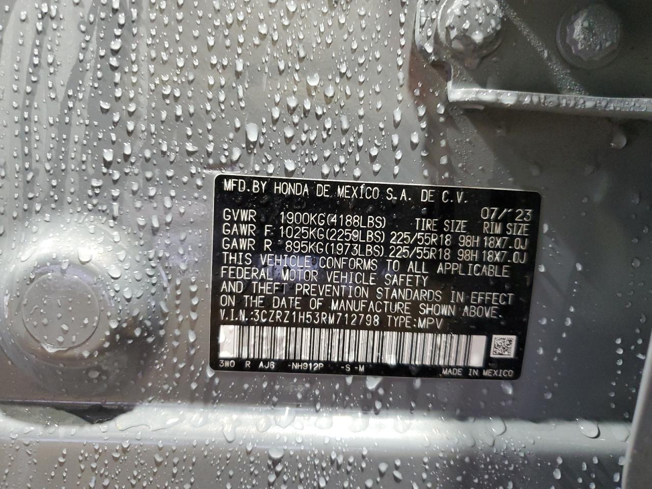 2024 Honda HR-V - Image 13