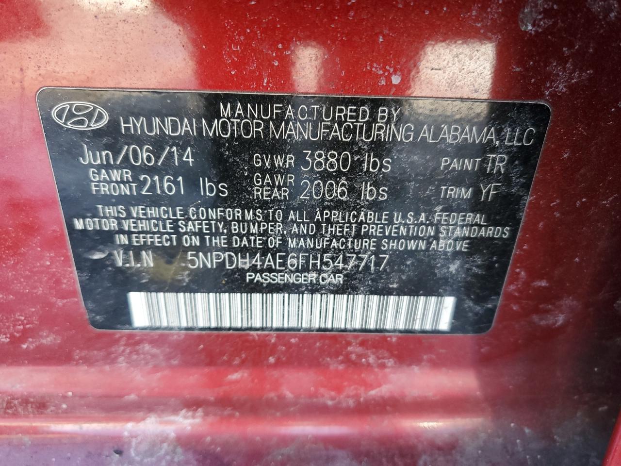 2015 Hyundai Elantra - Image 13