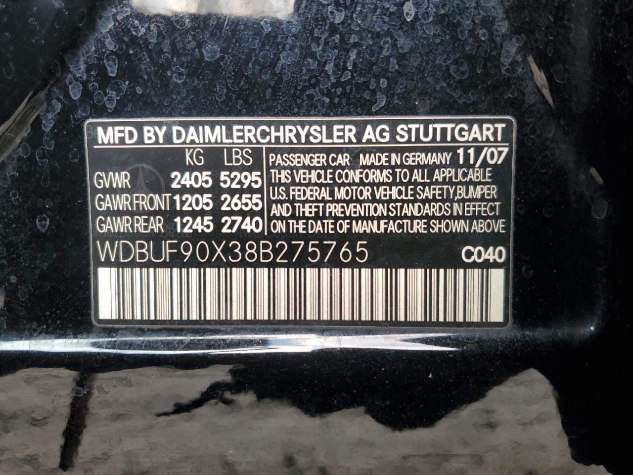 2008 Mercedes-Benz E-klasse - Image 12