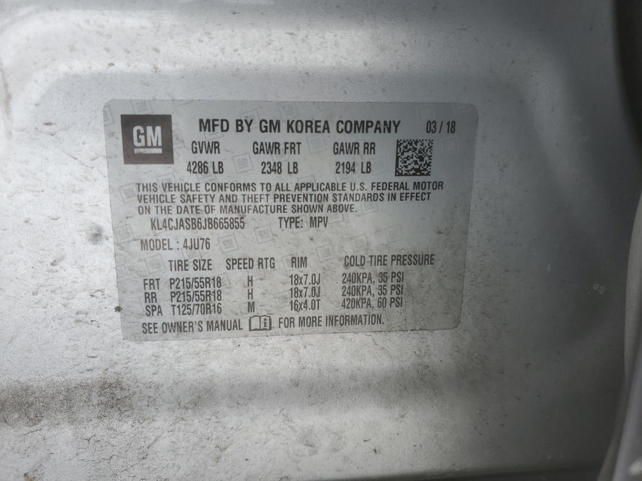2018 Buick Encore - Image 15