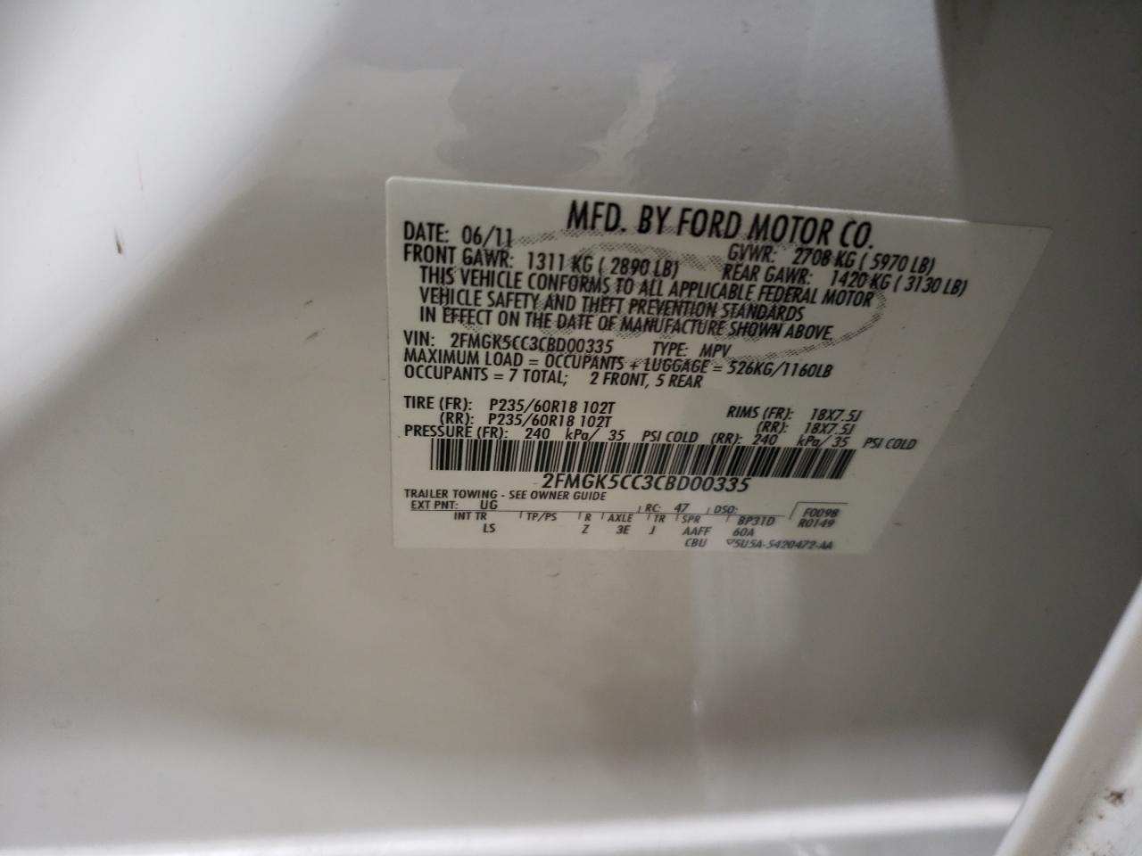 2012 Ford Flex - Image 13