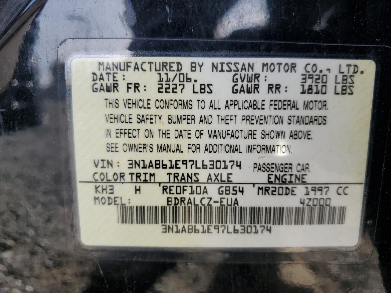 2007 Nissan Sentra - Image 14